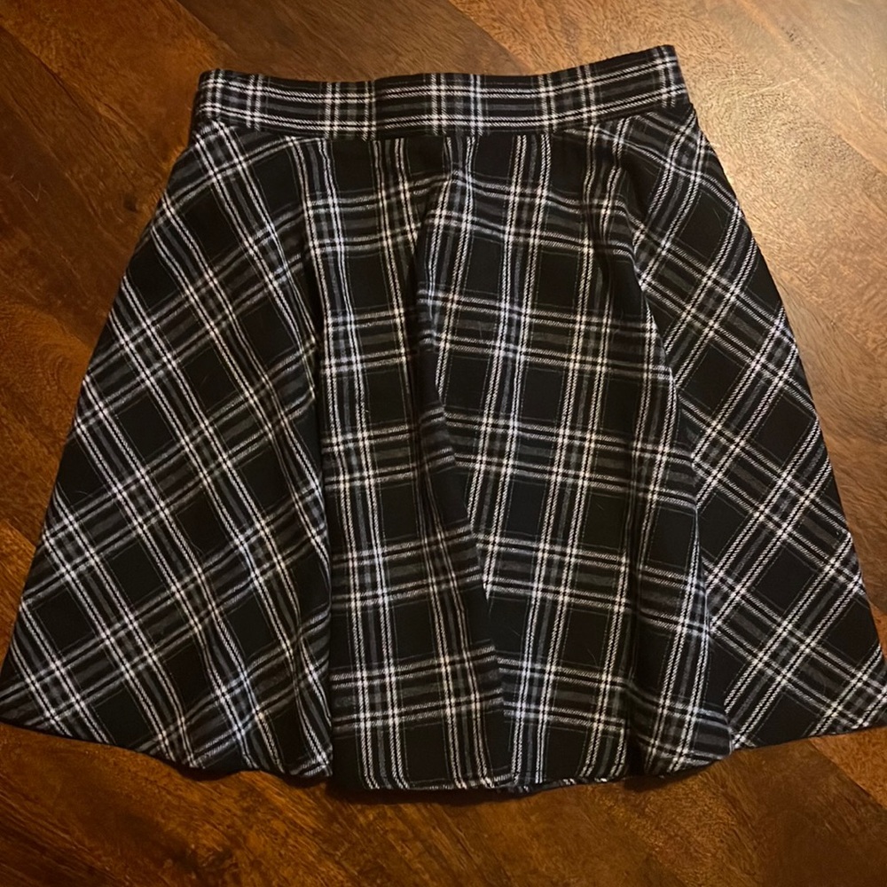 SHEIN teen plaid skirt